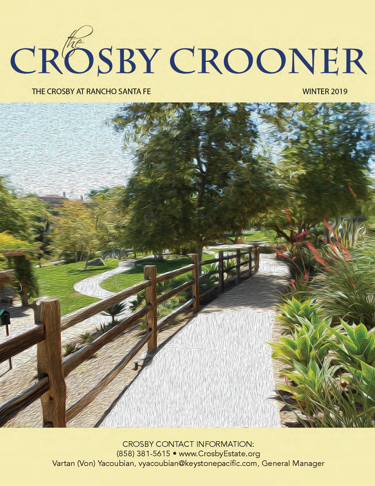 Winter 2019 Crosby Crooner Cover